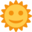 sun with face